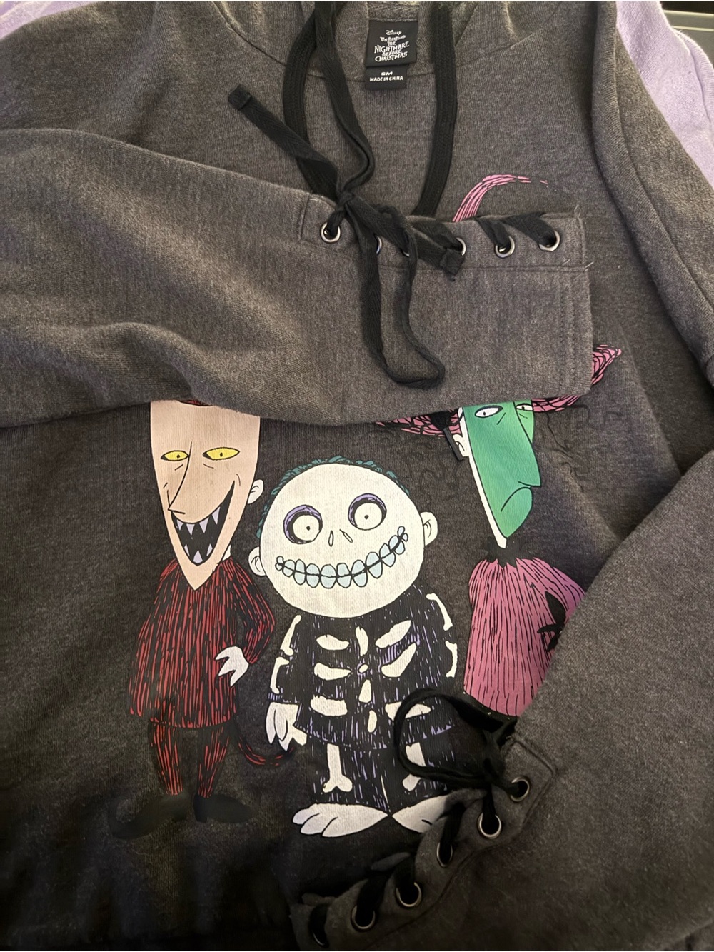 The Nightmare before Christmas hooded sweater - Picture 3 of 4
